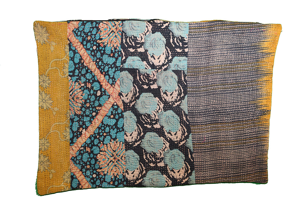 Sari Vintage Kantha Kissen 50*70 cm