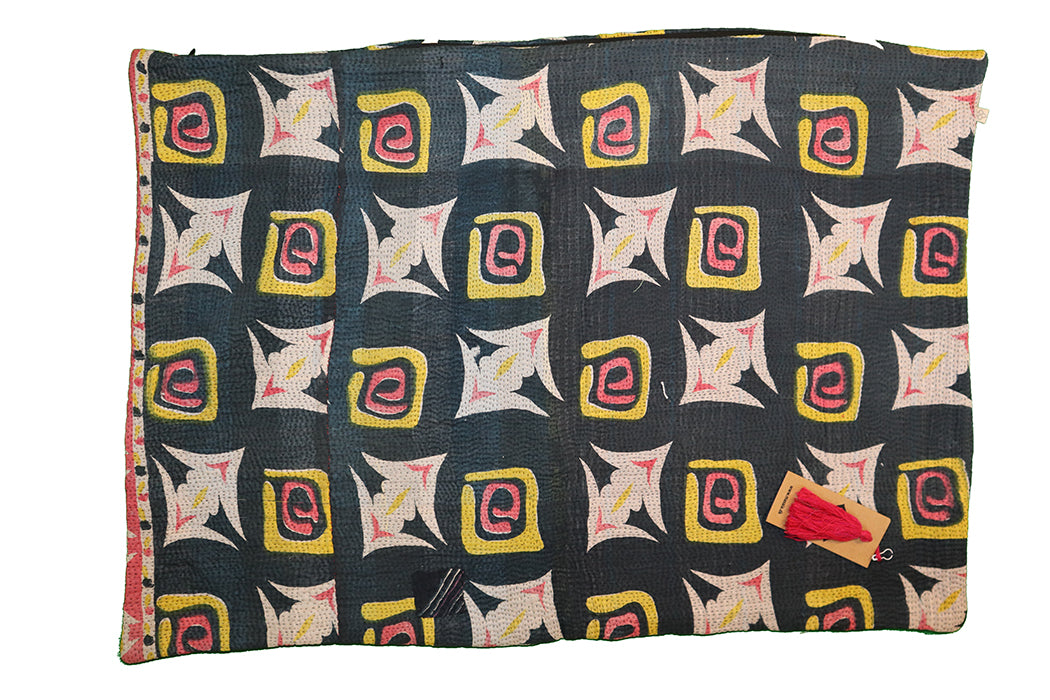 Sari Vintage Kantha Kissen 50*70 cm