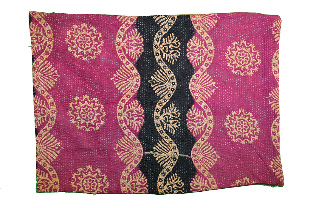 Sari Vintage Kantha Kissen 50*70 cm