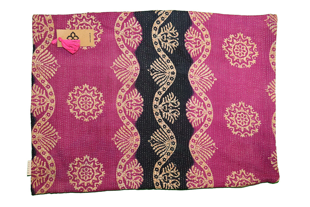 Sari Vintage Kantha Kissen 50*70 cm