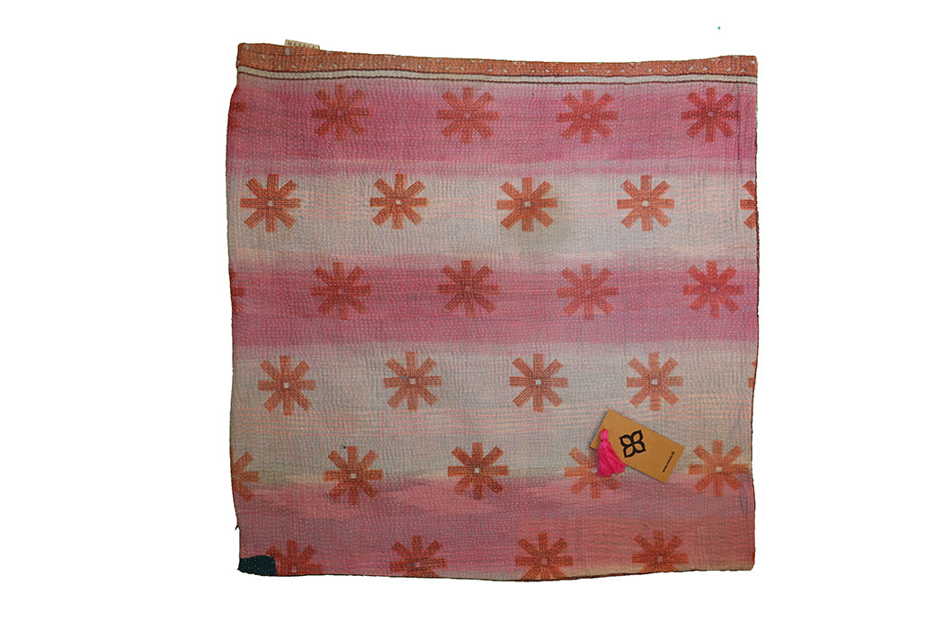 Sari vintage kantha cushion 45*45 cm