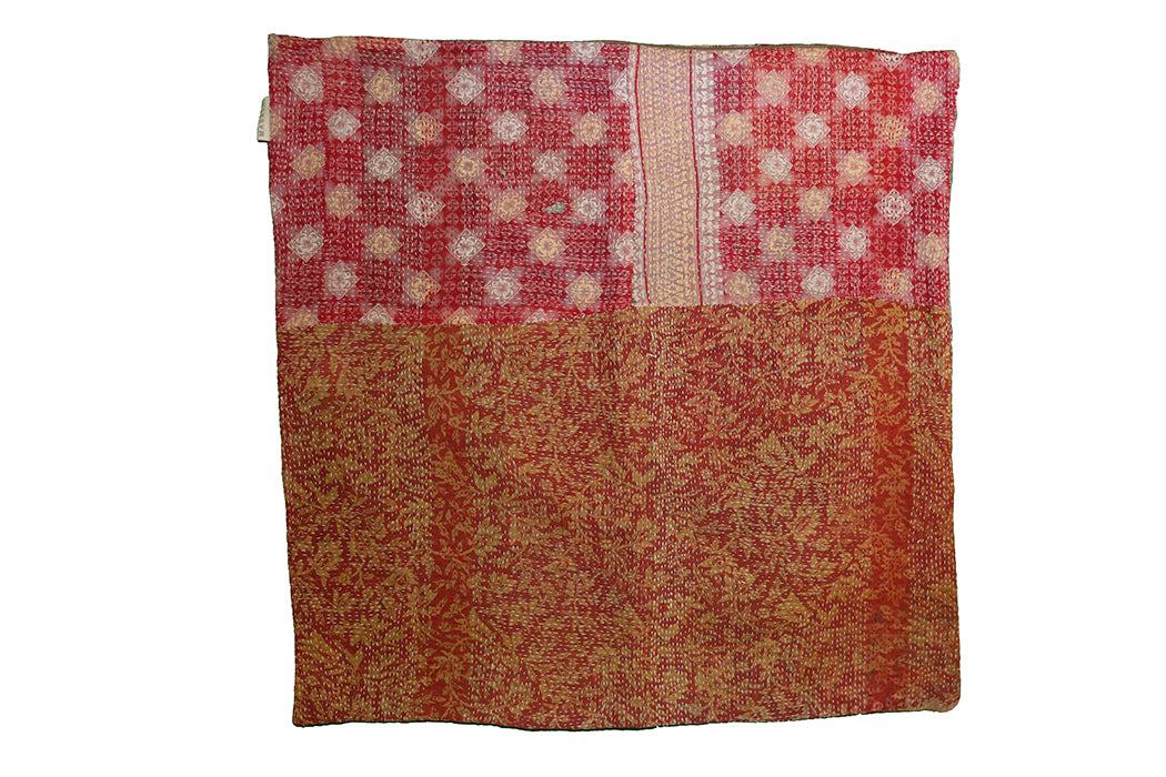 Sari vintage kantha cushion 45*45 cm
