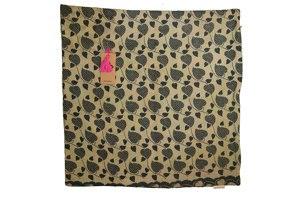 Sari vintage kantha cushion 45*45 cm