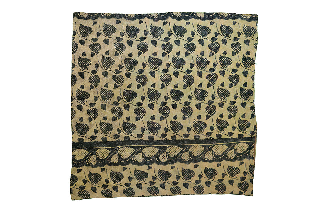 Sari vintage kantha cushion 45*45 cm