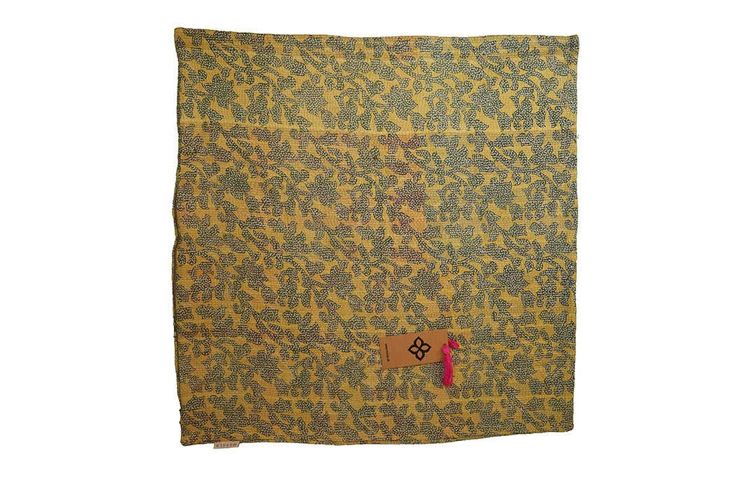 Sari vintage kantha cushion 45*45 cm