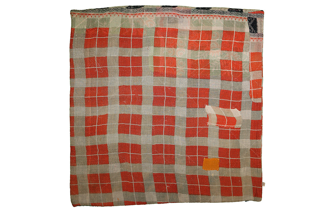 Sari vintage kantha cushion 45*45 cm