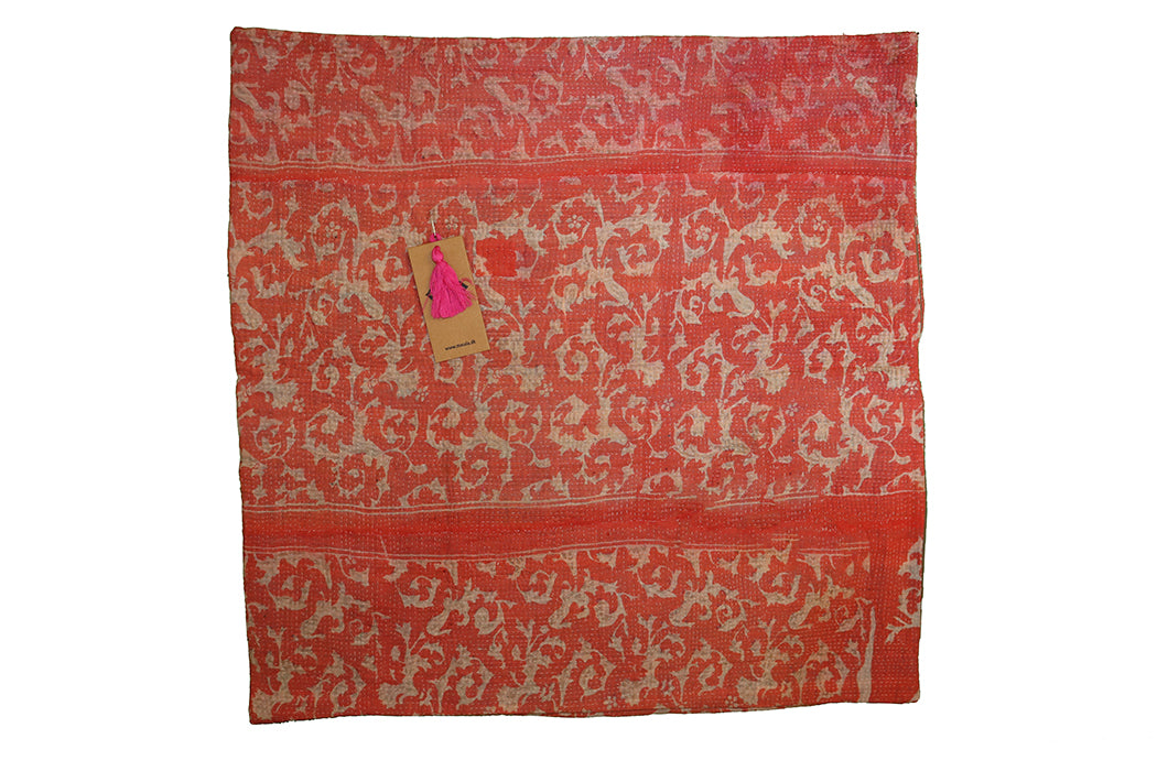 Sari vintage kantha cushion 45*45 cm