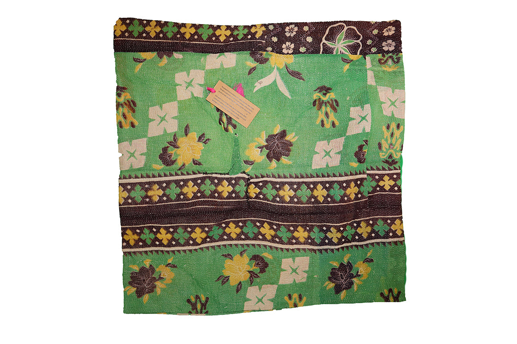 Sari vintage kantha cushion 45*45 cm