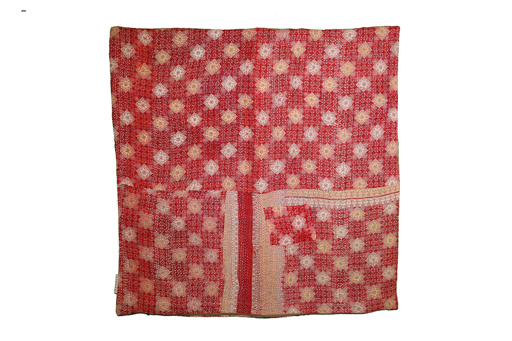 Sari vintage kantha cushion 45*45 cm