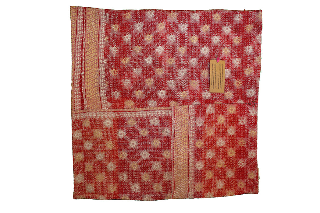 Sari vintage kantha cushion 45*45 cm