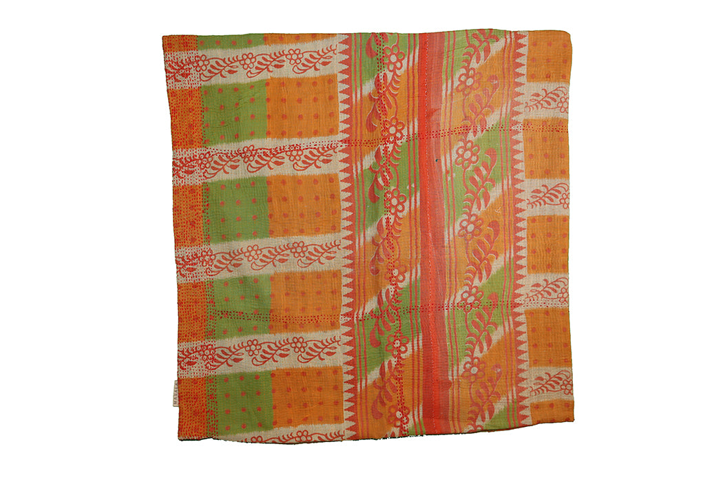 Sari vintage kantha cushion 45*45 cm