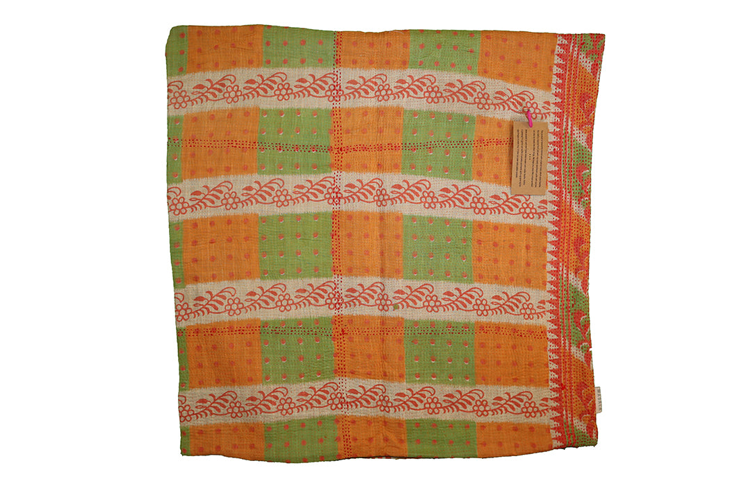 Sari vintage kantha cushion 45*45 cm