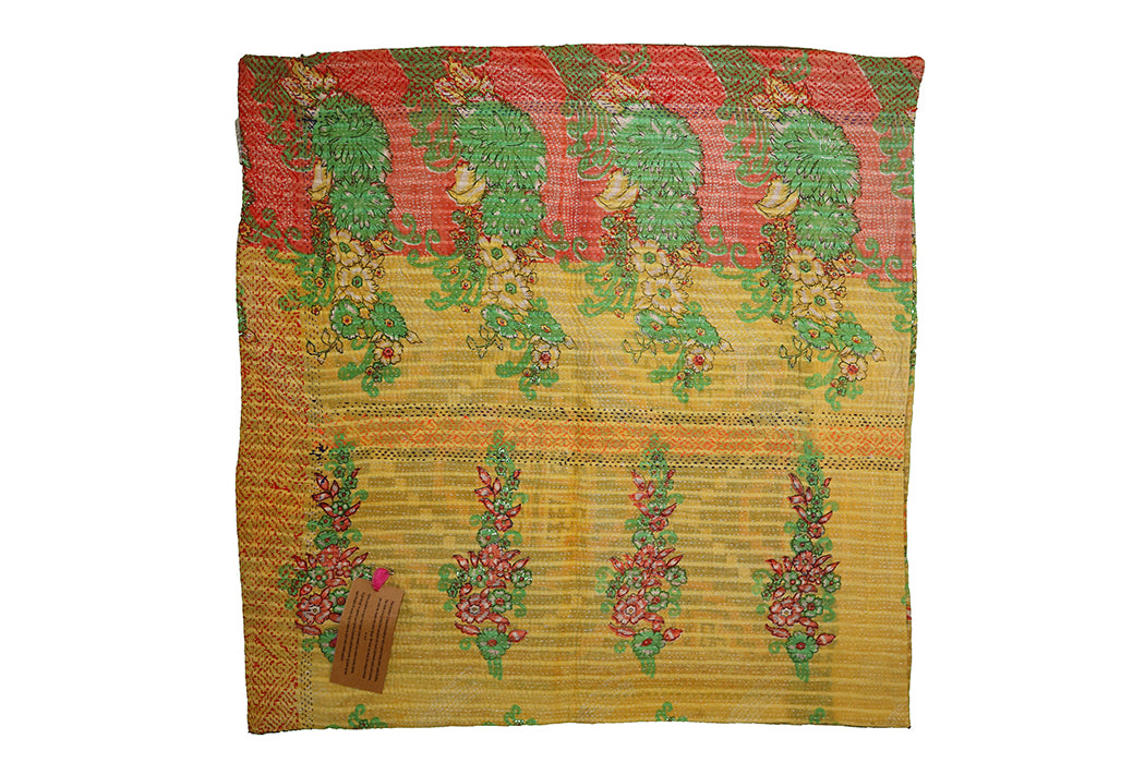 Sari vintage kantha cushion 45*45 cm