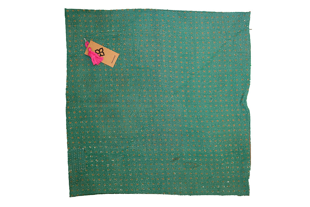 Sari vintage kantha cushion 45*45 cm