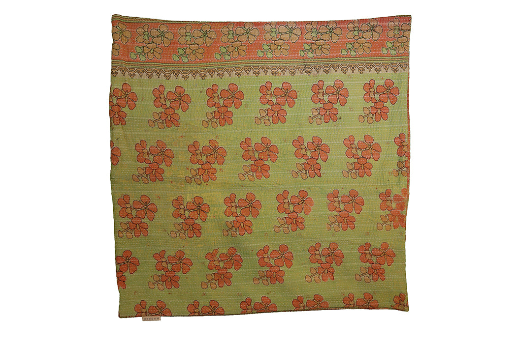 Sari vintage kantha cushion 45*45 cm