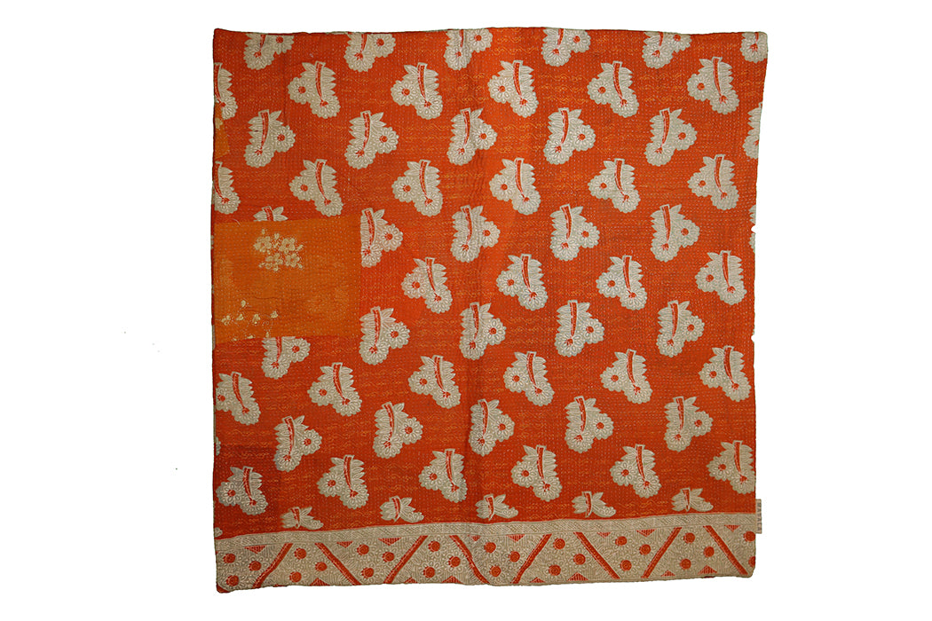 Sari vintage kantha cushion 45*45 cm