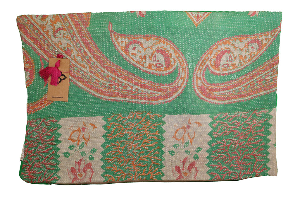 Sari vintage kantha pude 40*60 cm