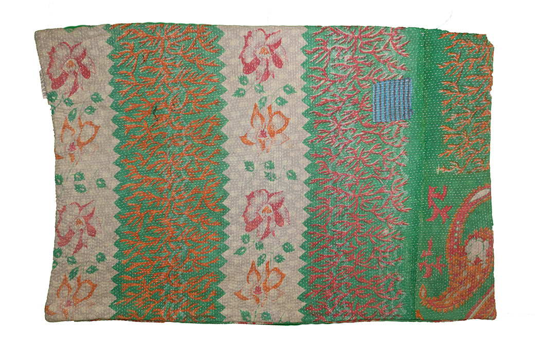 Sari vintage kantha pude 40*60 cm