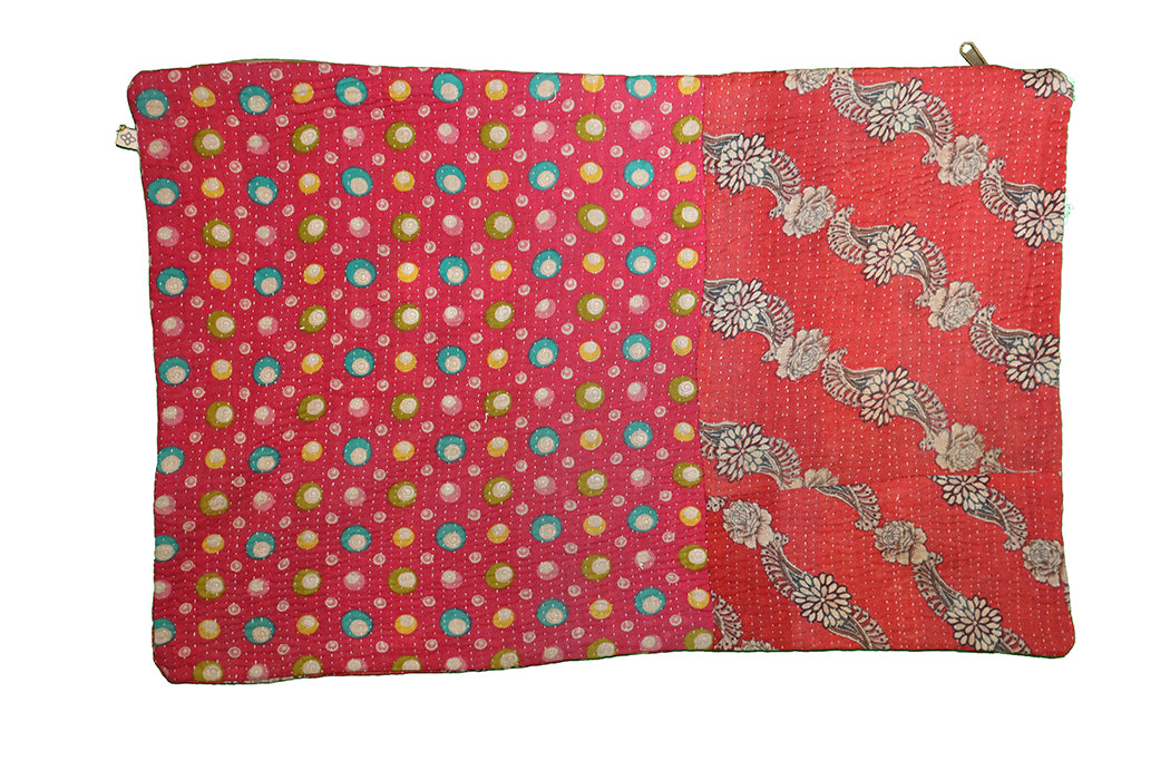 Sari vintage kantha pude 40*60 cm