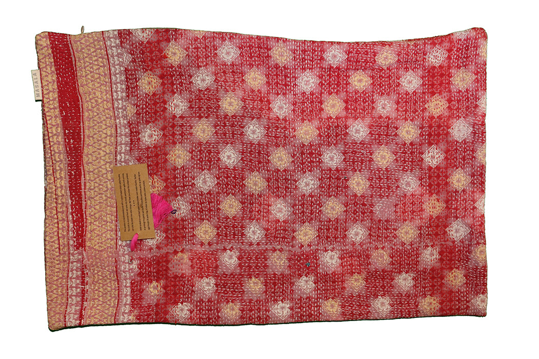 Sari vintage kantha pude 40*60 cm