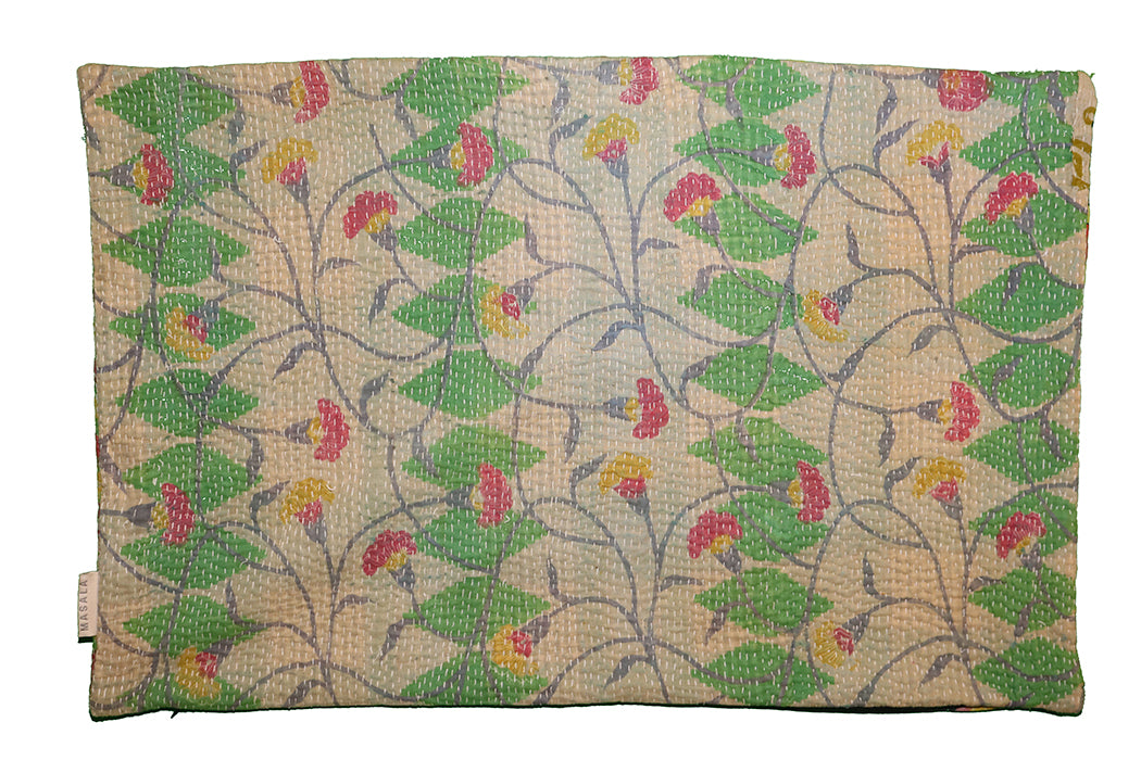Sari vintage kantha pude 40*60 cm