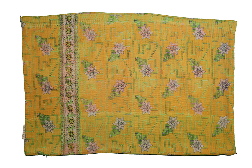 Sari vintage kantha pude 40*60 cm