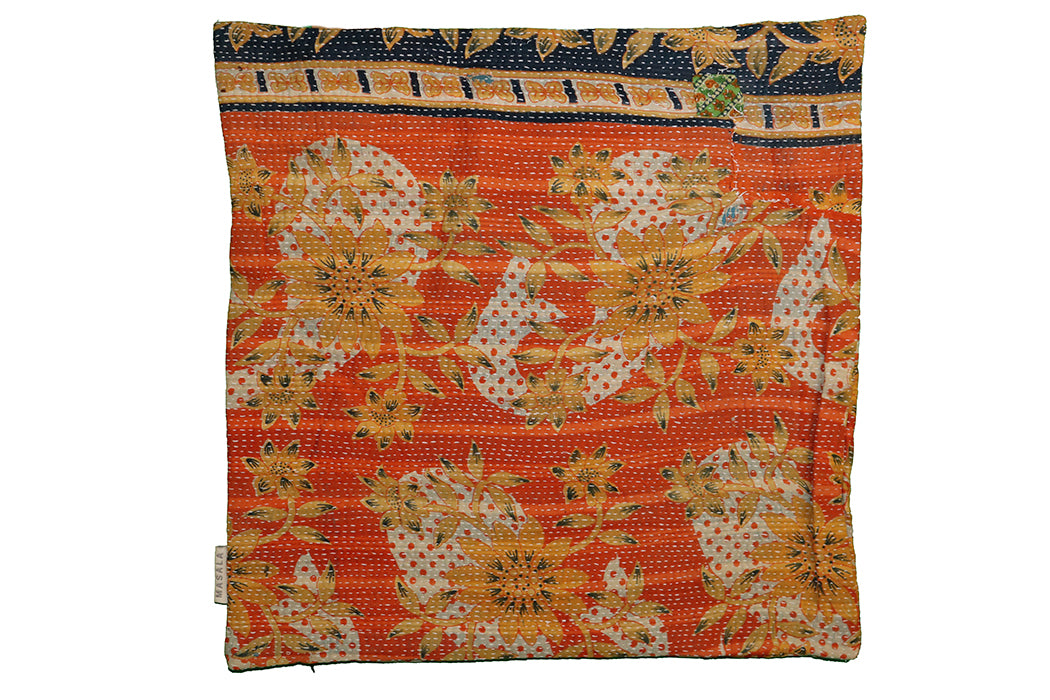 Sari vintage kantha cushion 45*45 cm