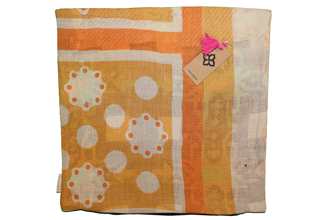 Sari vintage kantha cushion 45*45 cm