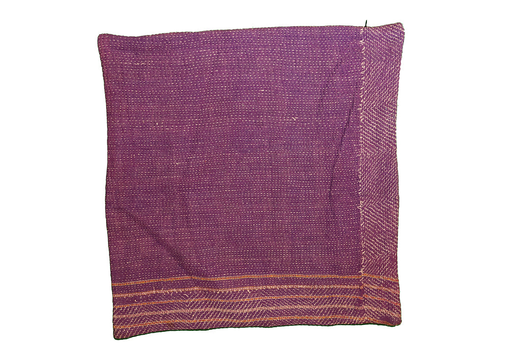 Sari vintage kantha cushion 45*45 cm