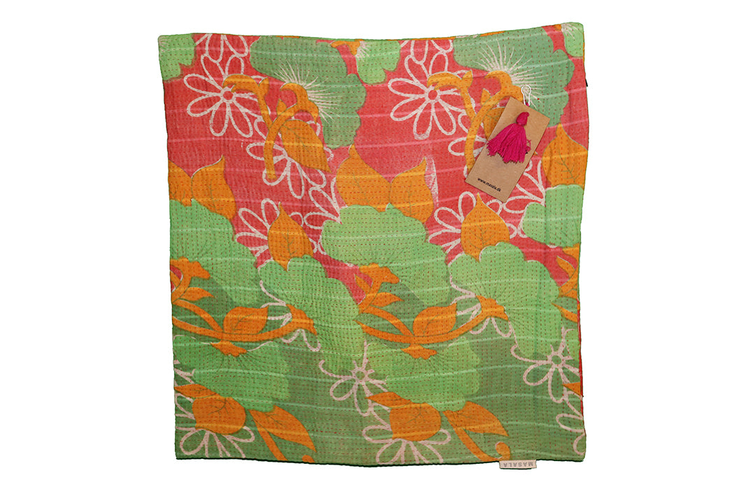 Sari vintage kantha cushion 45*45 cm