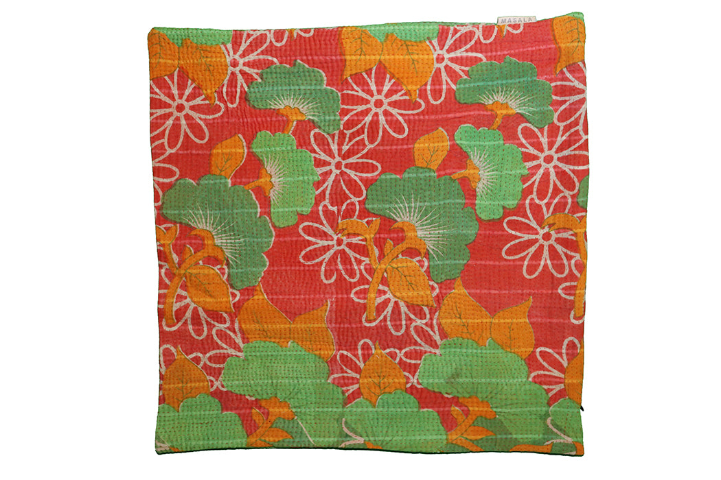 Sari vintage kantha cushion 45*45 cm