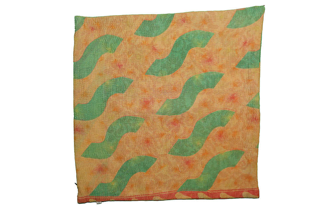 Sari vintage kantha cushion 45*45 cm