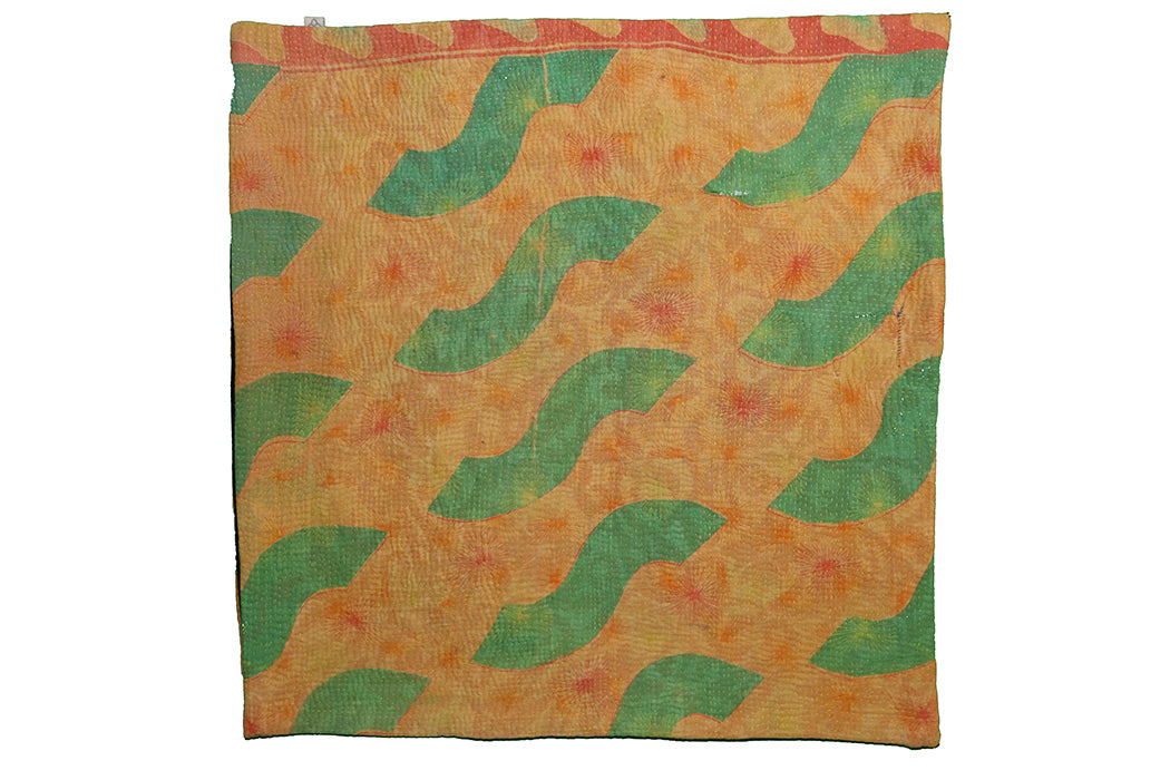 Sari vintage kantha cushion 45*45 cm