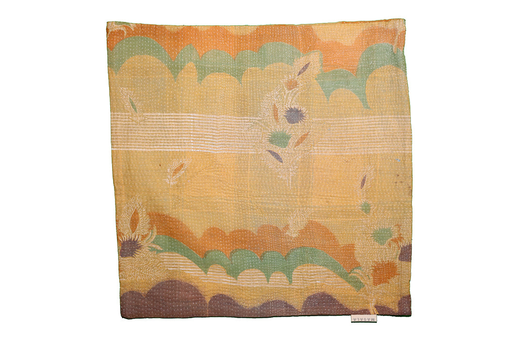 Sari vintage kantha cushion 45*45 cm