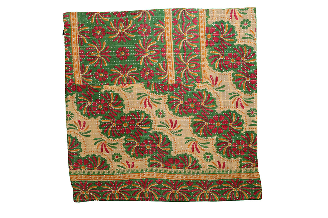 Sari vintage kantha cushion 45*45 cm