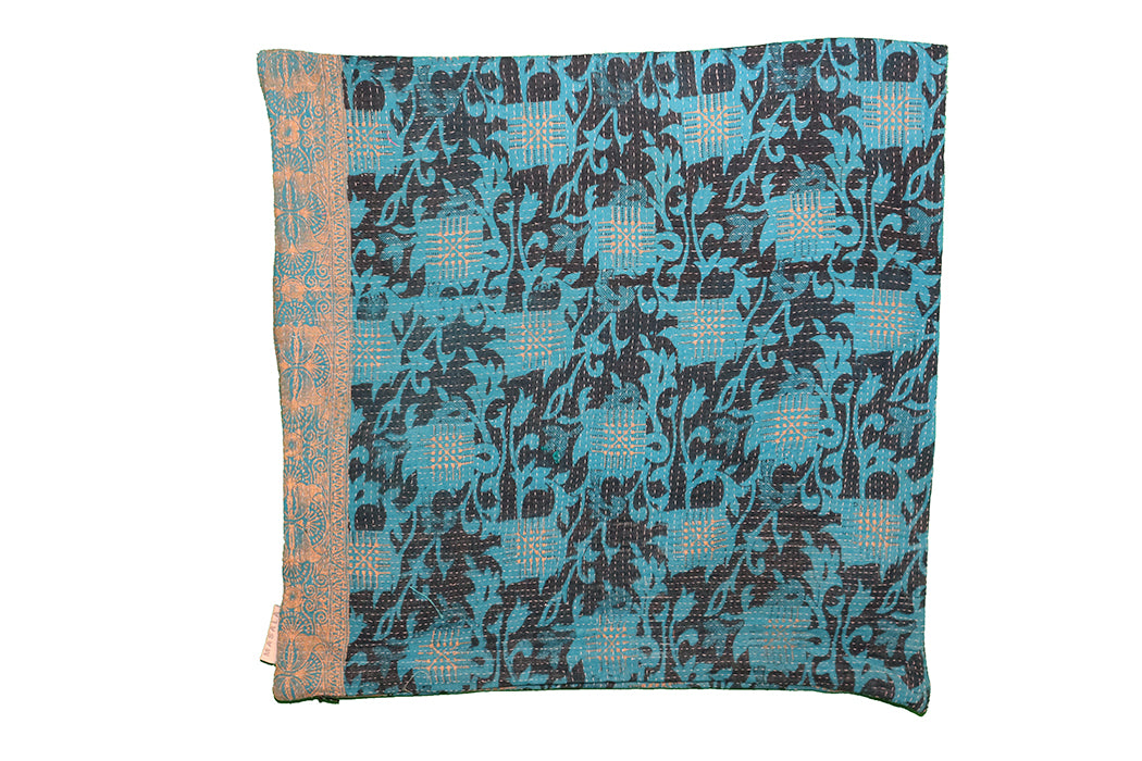 Sari vintage kantha cushion 45*45 cm