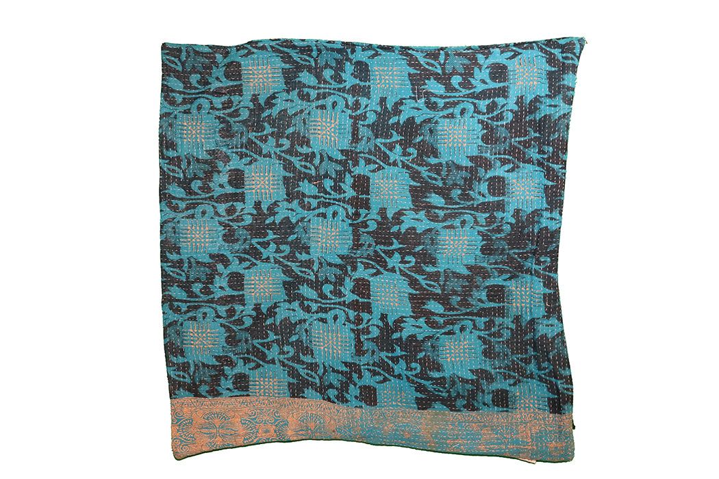 Sari vintage kantha cushion 45*45 cm