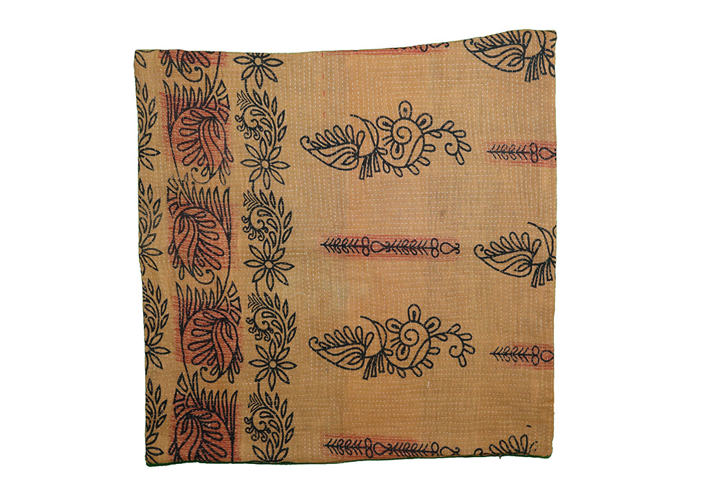 Sari vintage kantha cushion 45*45 cm