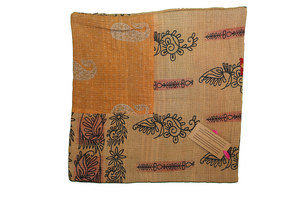 Sari vintage kantha cushion 45*45 cm