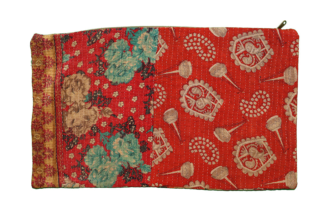 Sari vintage kantha cushion 30*50 cm