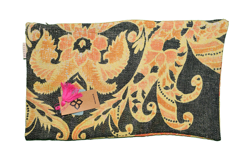 Sari vintage kantha cushion 30*50 cm