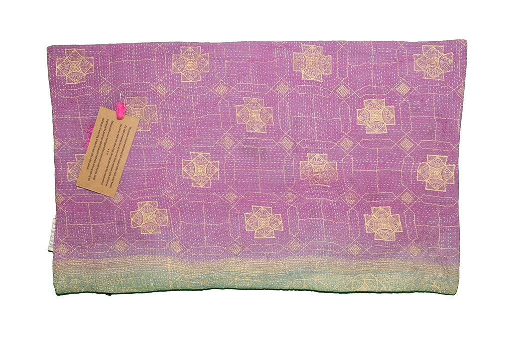 Sari vintage kantha cushion 30*50 cm