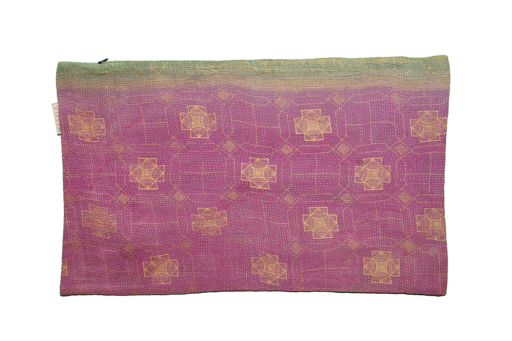 Sari vintage kantha cushion 30*50 cm