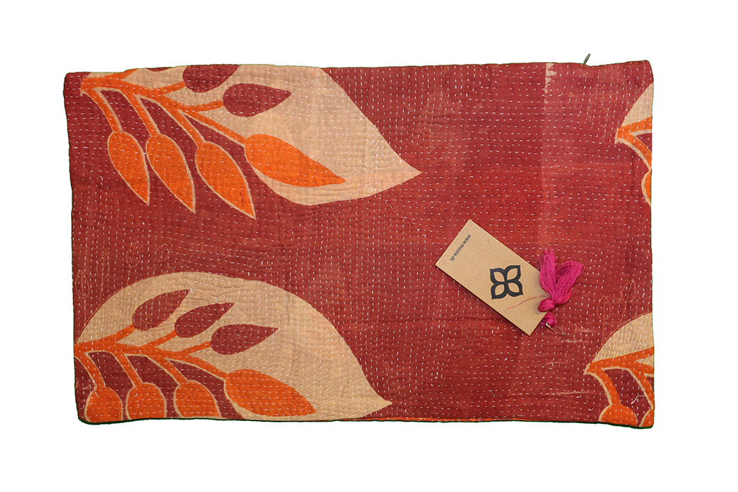 Sari vintage kantha cushion 30*50 cm