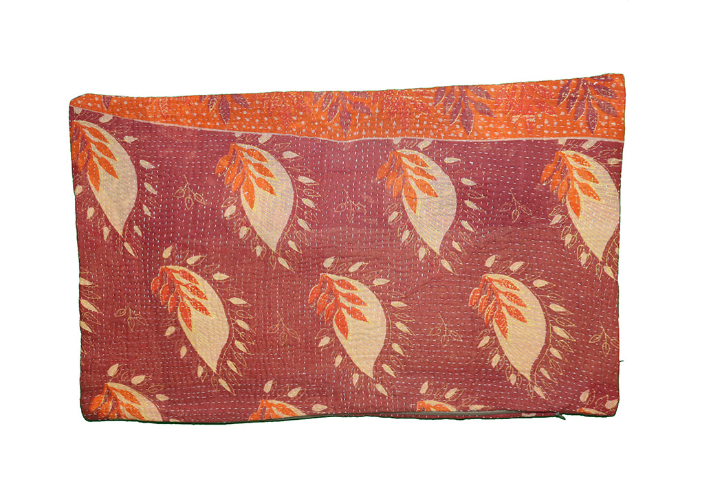 Sari vintage kantha cushion 30*50 cm