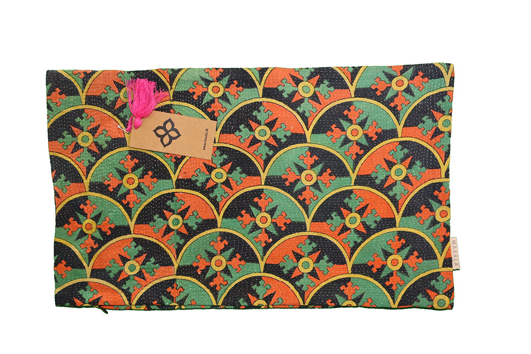 Sari vintage kantha cushion 30*50 cm