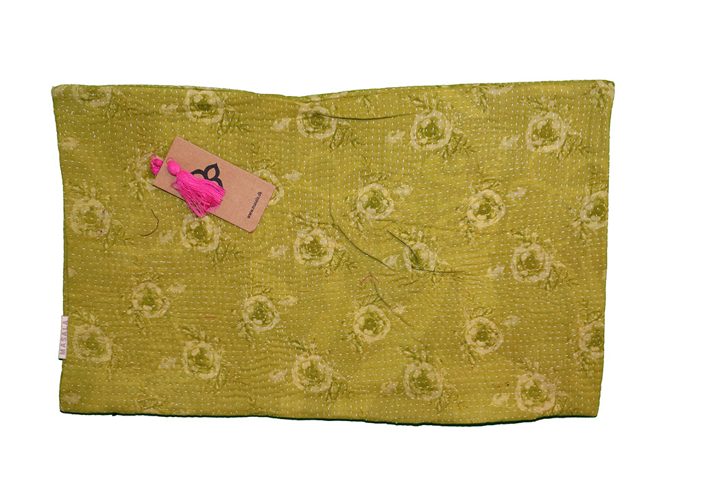 Sari vintage kantha cushion 30*50 cm
