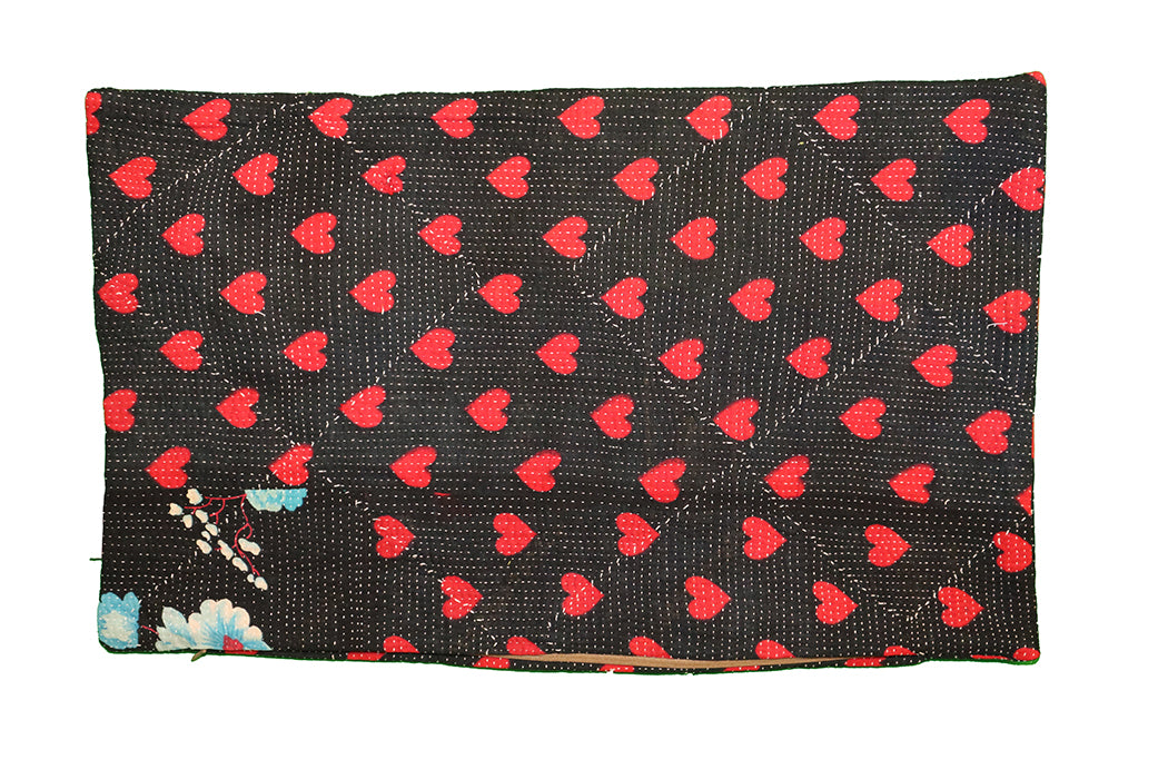 Sari vintage kantha cushion 30*50 cm