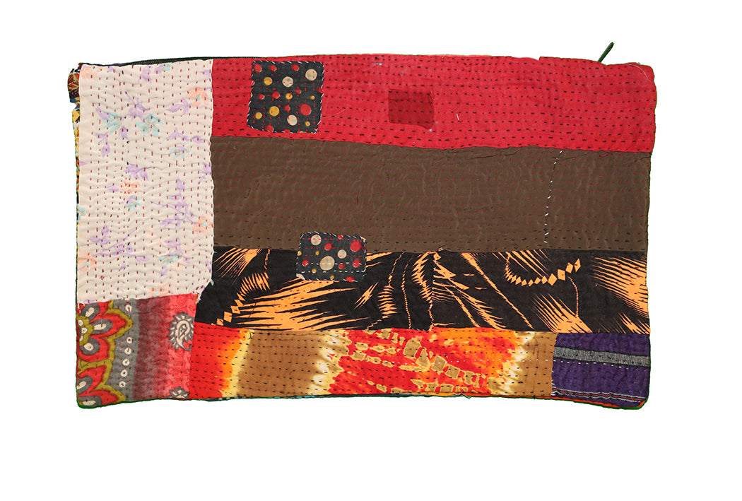 Sari vintage kantha cushion 30*50 cm