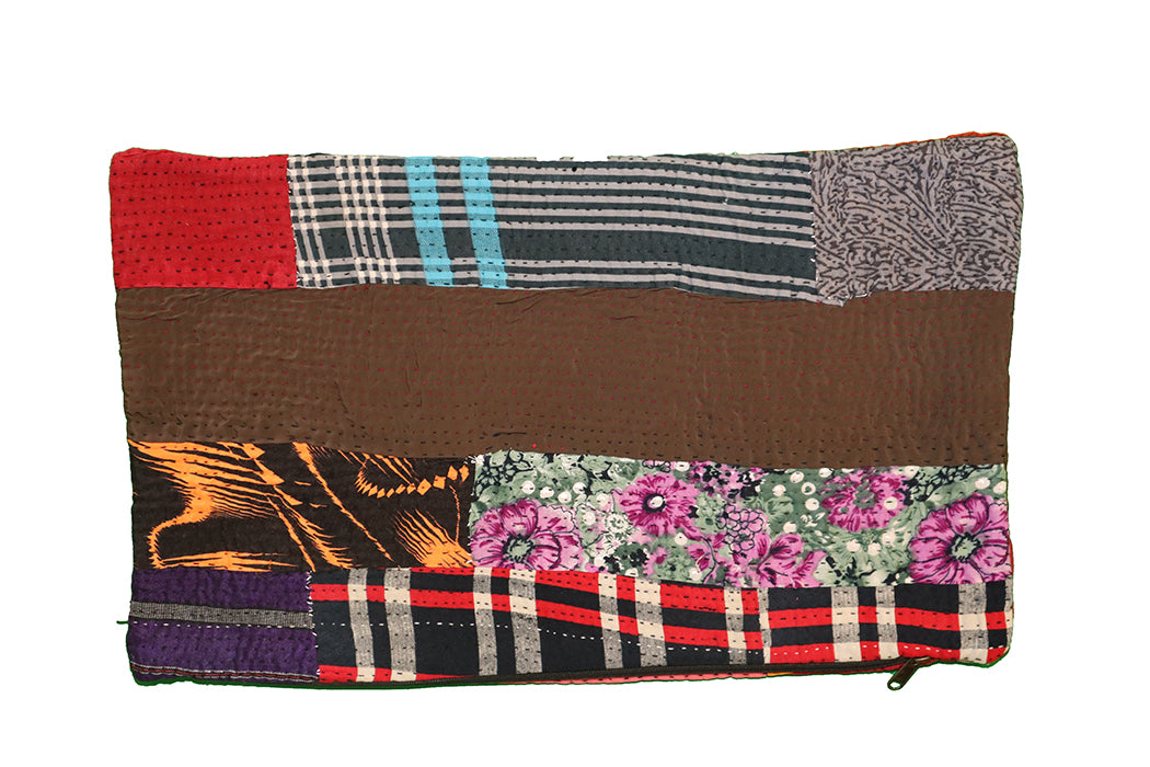 Sari vintage kantha cushion 30*50 cm